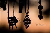 The women make jewelry and other souvenirs in order to sell these to visiting tourists. The jewelry are made from ostrich eggshell-fragments, seeds and other materials collected from the environment.: by johannes_d_welman, Views[231]