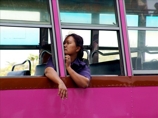 Waiting Commuter - Bangkok