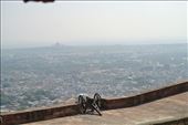 The battlements at Mehrangarh Fort - Jodhpur: by johnrosejnr, Views[298]
