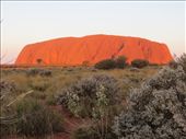 Uluru at sunset: by johnsteel, Views[466]