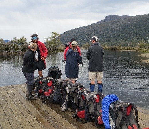 The end of the walk.