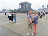In front of Ho Chi Minh  mausoleum: by johnsteel, Views[348]