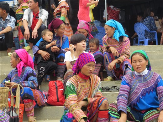Group of H'Mong women