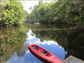 Kayak mooring on the Savage River: by johnsteel, Views[432]