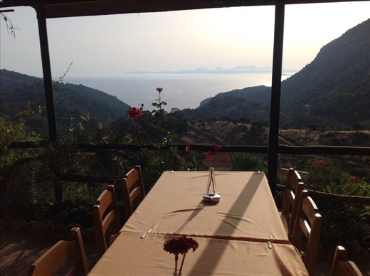 Sunset Special House, overlooking the Aegean.