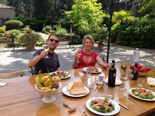 Lunch at Villa Lemura