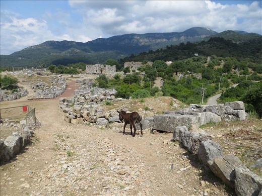 Ancient site of Kaunos Turkey