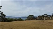 Derelict buildings and view at old Coal Mines Site, Tasman Peninsula: by johnsteel, Views[311]