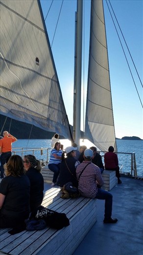 On board The Navigator Doubtful Sound