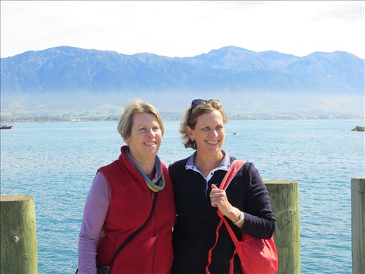 Gaye and Susan Kaikoura