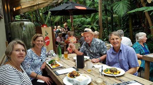 Lunch at Wharepuke with Lewis Simpson as chef