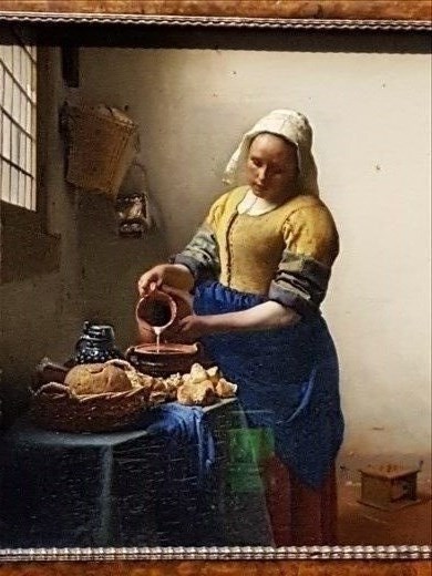 The Milkmaid by Vermeer