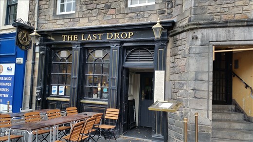 The Last Drop - before hanging in Edinburgh