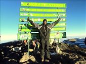 On Top of Mt. Kilimanjaro (the highest in Africa).................5895m: by johnwild, Views[191]