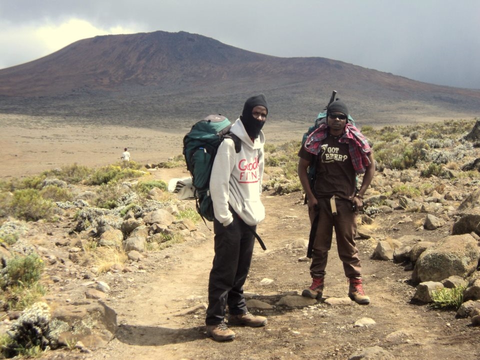 During Climbing........Me on the left
