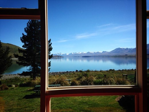 View from YHA hostel