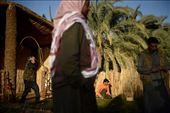 Egyptian farmers work in the Western Desert village of Al-Haiz. February 2014.: by jonathanrashad, Views[274]