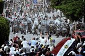 CAIRO, EGYPT - 4 MAY 2012: Anti-military protesters clash with the army near Min: by jonathanrashad, Views[227]