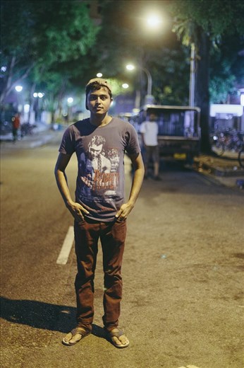 Mirajul, 25, a construction worker living in Singapore for 6 years. I visited his family in Bangladesh and delivered a video message to them. Some of his words in his message were 