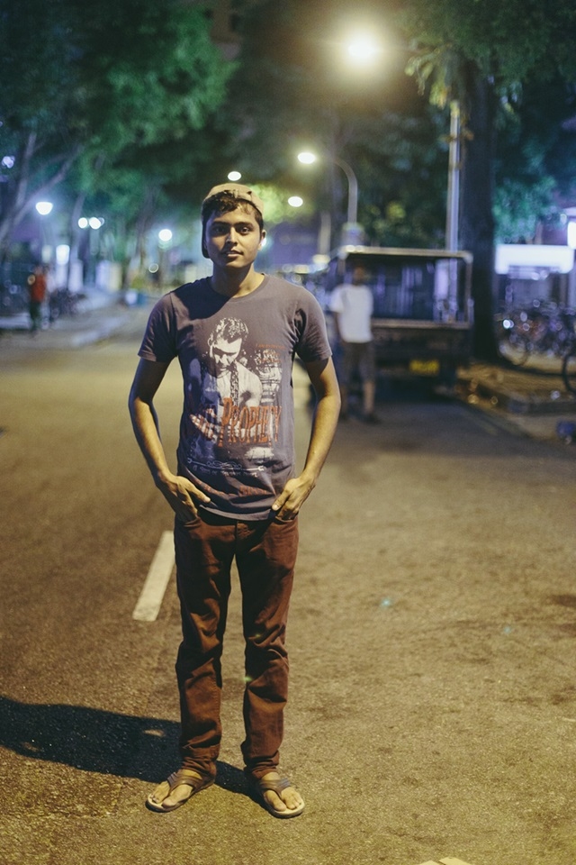 Mirajul, 25, a construction worker living in Singapore for 6 years. I visited his family in Bangladesh and delivered a video message to them. Some of his words in his message were 