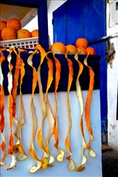 TASTE:  Fresh, a word that aptly describes this ubiquitous beverage in Morocco – orange juice.   A solitary juice cart in the Kasbah des Oudaias is the oasis upon which parched travellers stumble to quench their thirst with cold refreshments that possess a flavour and the acidity that is sure to tingle the taste buds.: by jooi, Views[522]