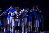 Group huddle before tip off. Creighton Bluejays.: by jordananne, Views[209]