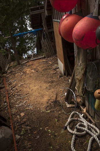 Salvaging is a necessary and celebrated lifestyle when living on the coast.