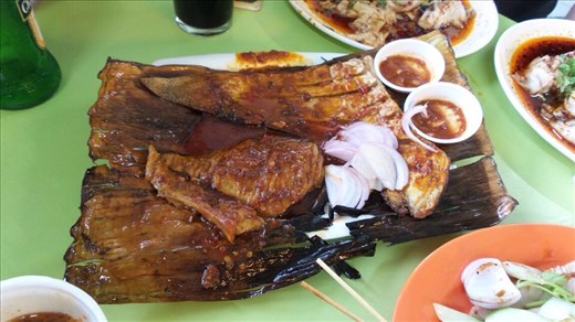 Chilli Stingray, local street food 