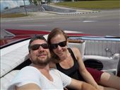 In the back seat of the1959 dodge about to go for a cruise and show-off the car around Havana city.: by jorjejuanita, Views[378]