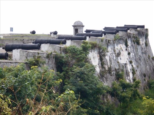 Cannons at Fort de San Carlos.