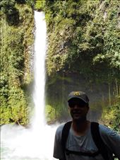 Jorje, on the viewing platform for Catarata Fortuna.: by jorjejuanita, Views[301]
