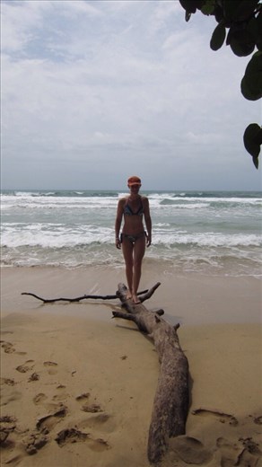 Passing the day at Red Frog Beach