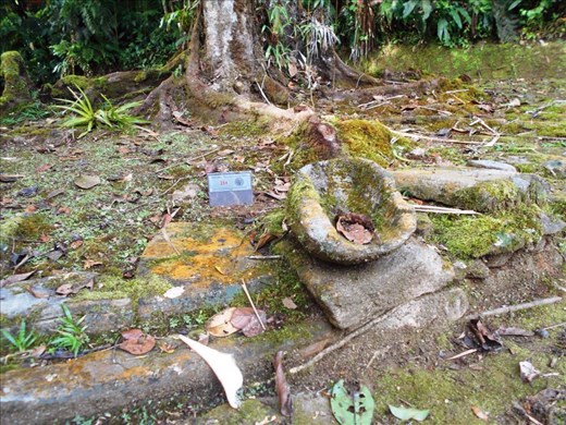 The ruins. Old fashioned mortar and pestle. It survived from each house as it's made from stone sourced from the river below which was much tougher and survived the elements.