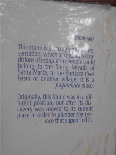 Use of stone maps.