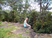 Well deserved rest overlooking levels of terraces.: by jorjejuanita, Views[198]