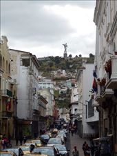 The Virgin Mary of Quito. Their version of Madonna. Quite impressive, you can see her from everywhere in town. : by jorjejuanita, Views[337]