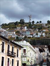 Virgin Mary. We contemplated going up to the top of El Panecillo to see the view from her perspective but didn't end going up there. Not sure we would have made it with the altitude either, can certainly feel it being in Quito city (2,850 metres). Still getting used to it.: by jorjejuanita, Views[451]