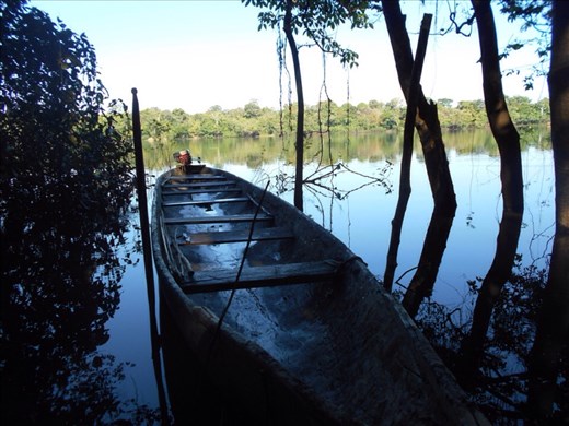 Our canoe.