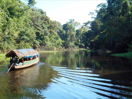 Water taxi boat that take you back to the city.