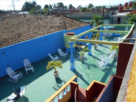 Our hostel in Trinidad.