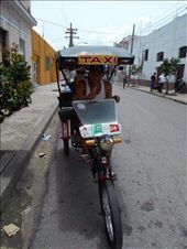 Local transport. Bici-taxi. Very fit drivers, it's hot sun in Cuba.: by jorjejuanita, Views[335]