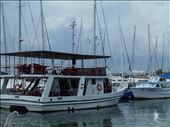 Our boat for our water tour of Cienfuegos. Lucky there was rum on board, it wasn't the tour we were excited about at all.: by jorjejuanita, Views[294]
