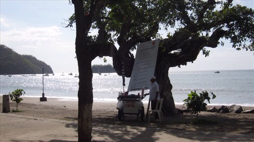 Playa Hermosa. Lovely looking beach, didn't get in the water though, looks rough and churning.