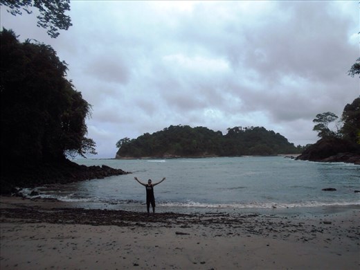 Jorje on Manuel Antonio beach.