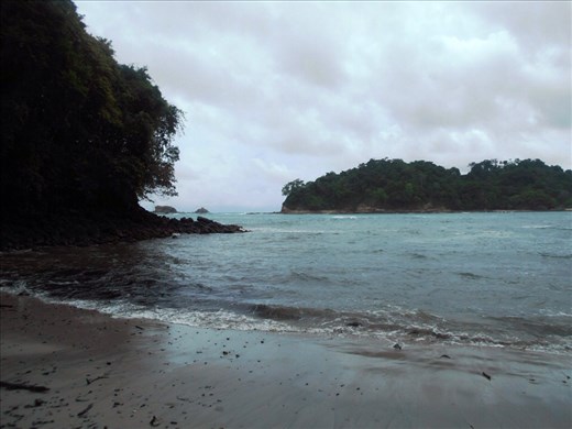 Manuel Antonio beach.