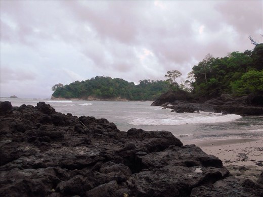 Manuel Antonio beach.