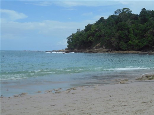 Manuel Antonio beach.