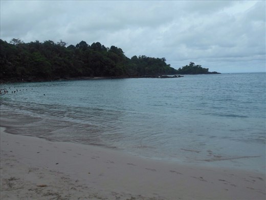 Manuel Antonio beach, very calm, warm and clear water. 