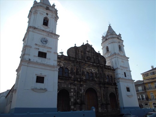 Casco Viejo (Panama old town). Catedral Metropolitana.