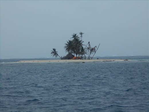 There are literally thousands of these little islands, this one amused us, only big enough for 1 hut and a visitor